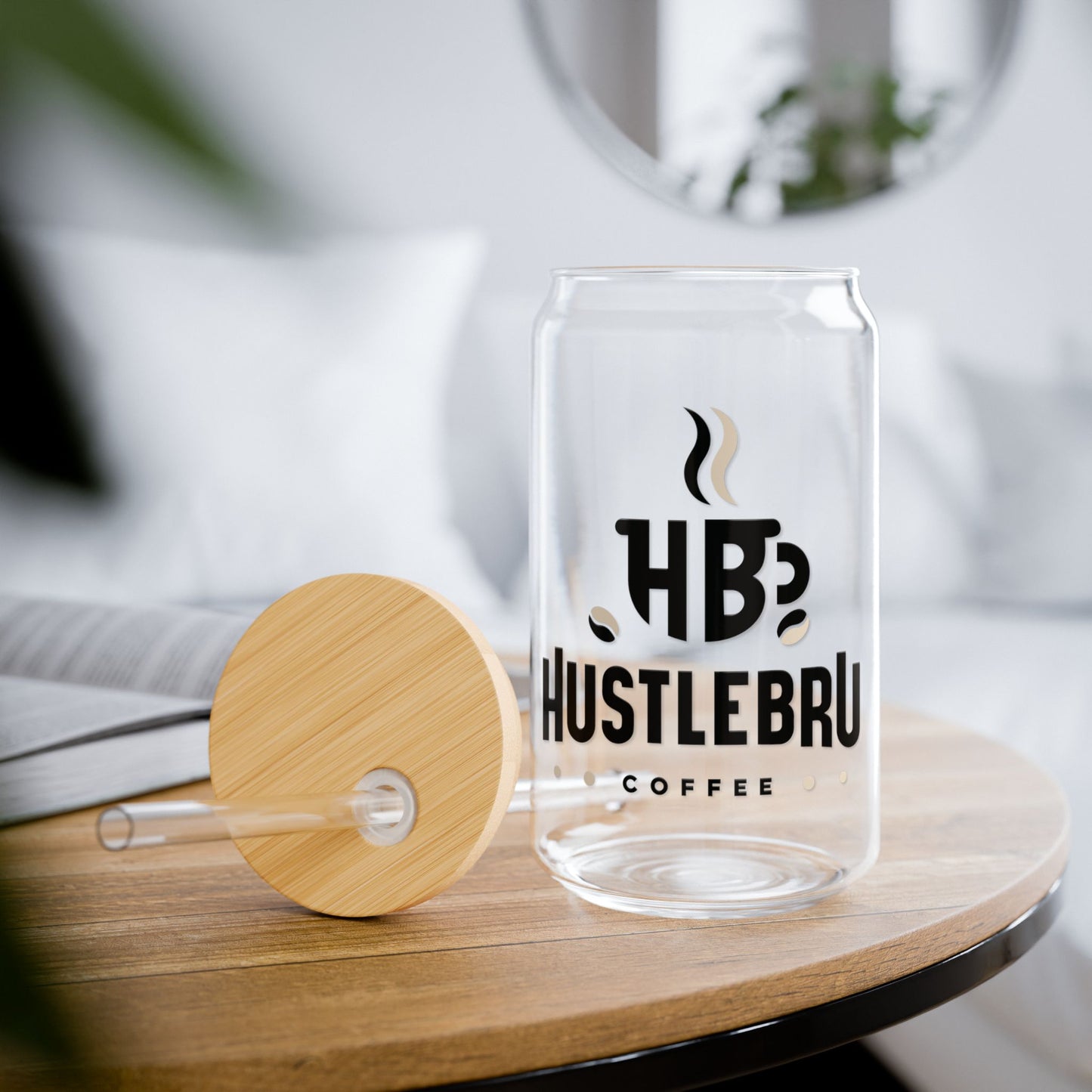 HustleBru Sipper Glass