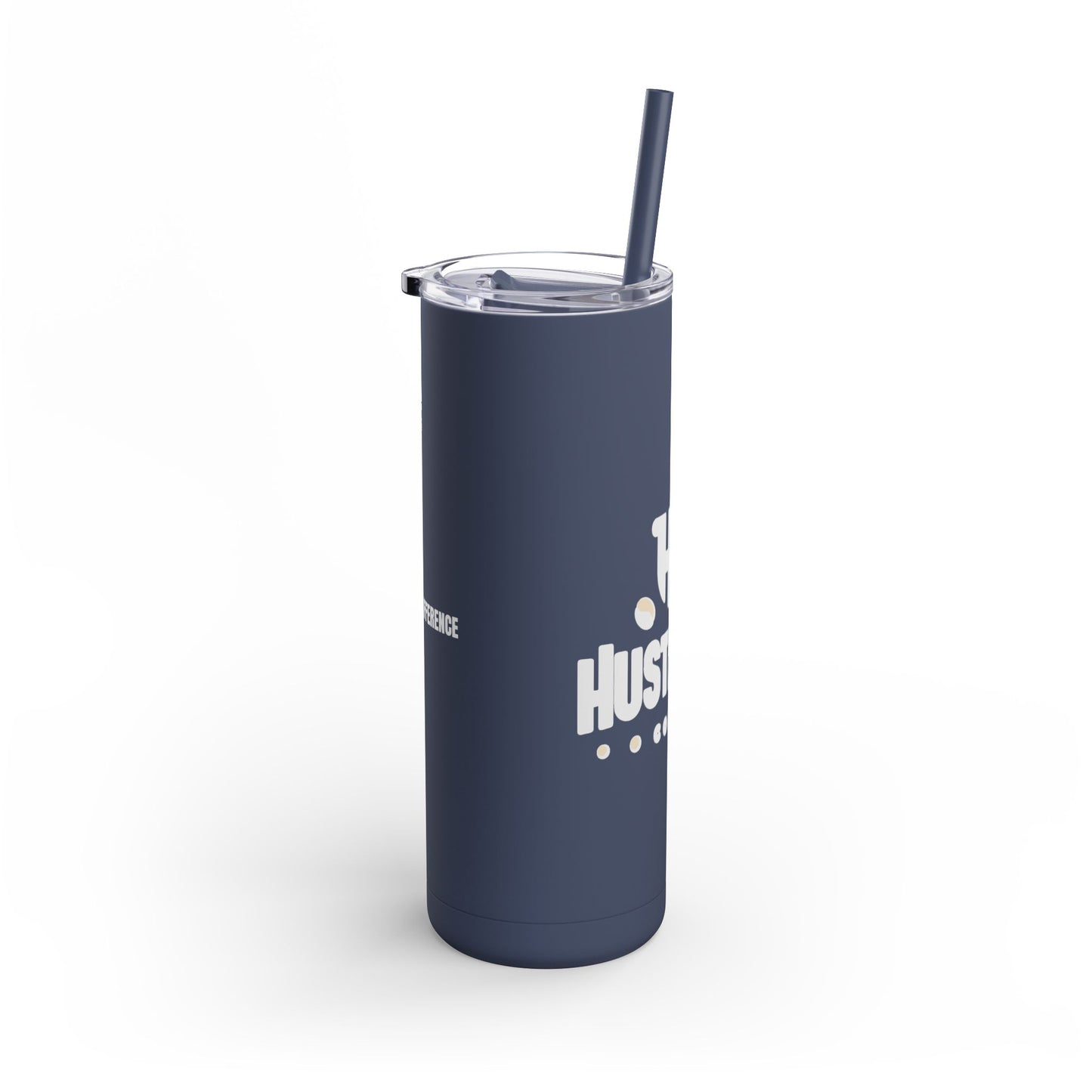 HustleBRU Matte Skinny Tumbler