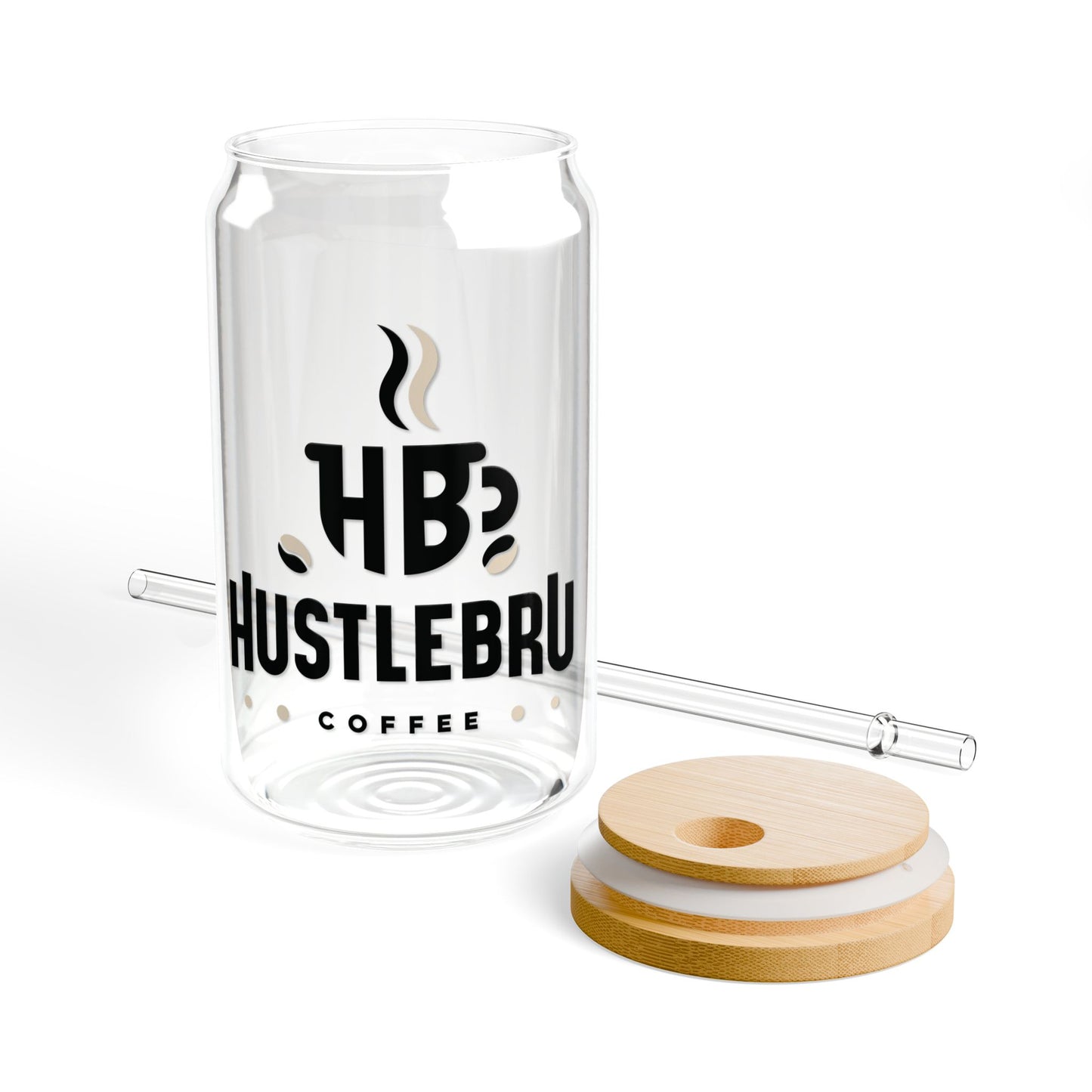 HustleBru Sipper Glass