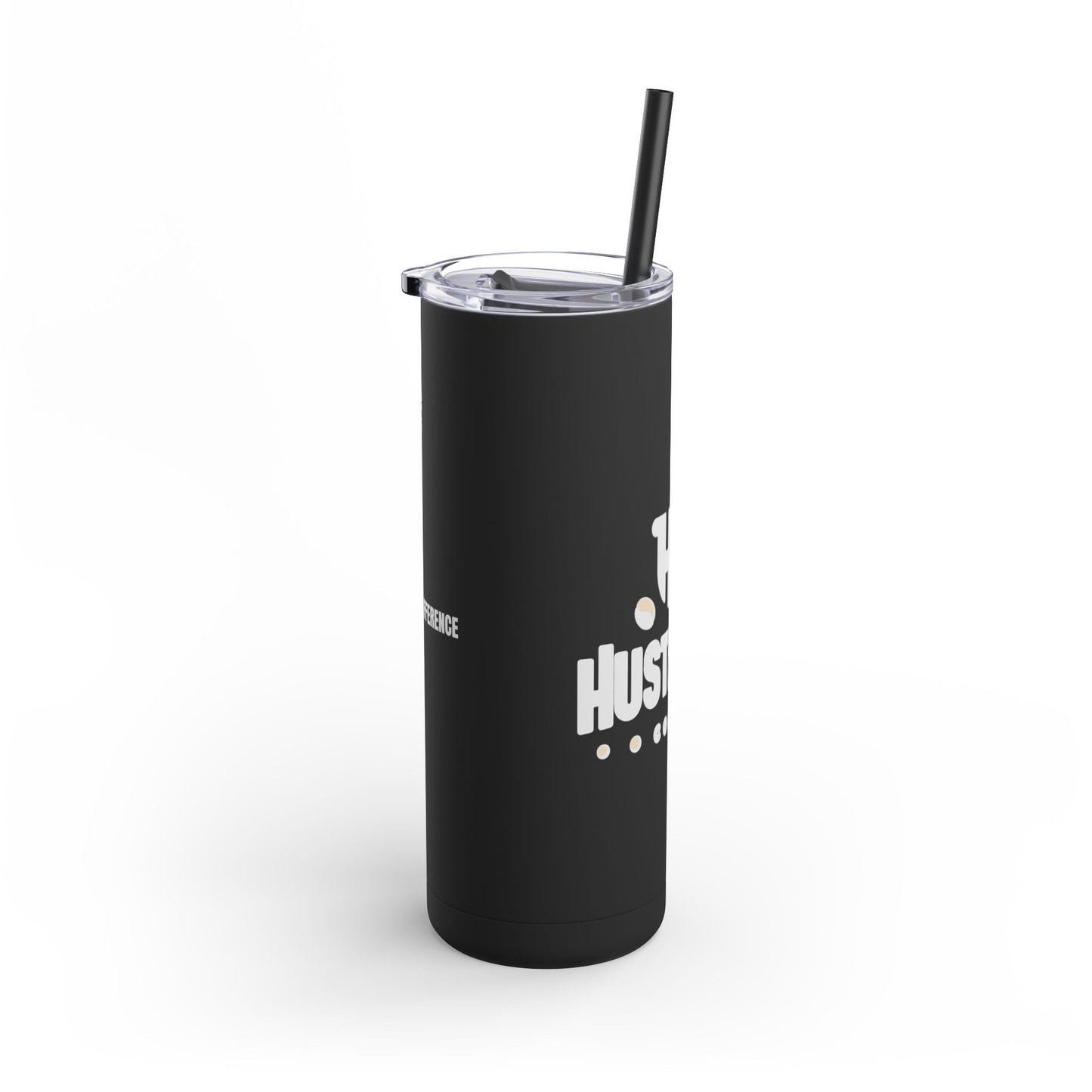 HustleBRU Matte Skinny Tumbler